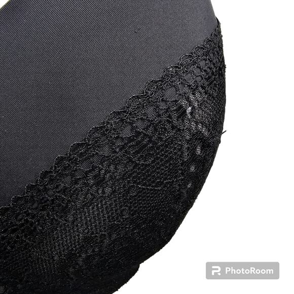 Jessica Simpson Black Lace Underwire Bra with Padding Size 40D - Picture 4 of 11